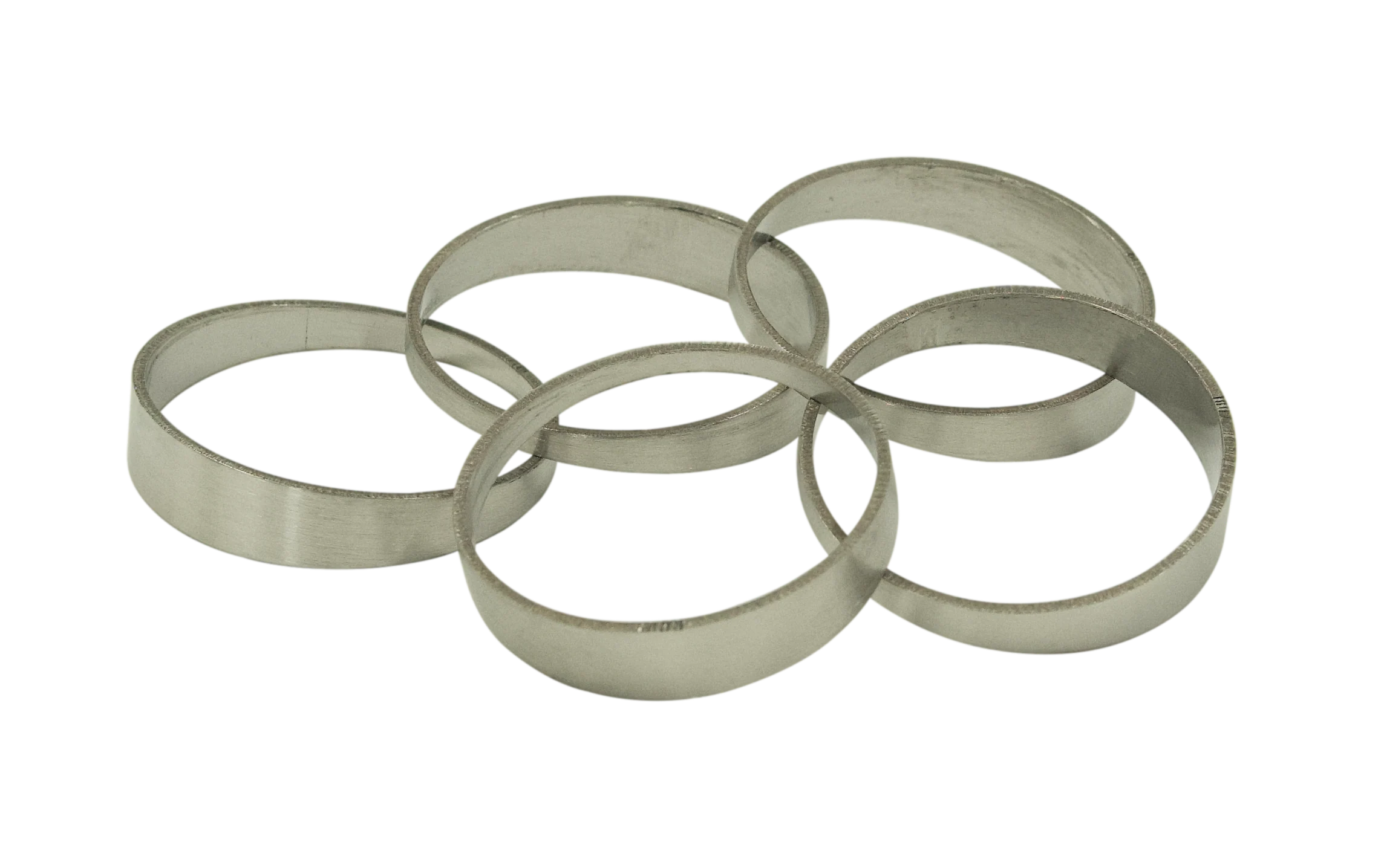 1.75inch Pie Cuts Brushed Stainless Steel 45' 1.5D