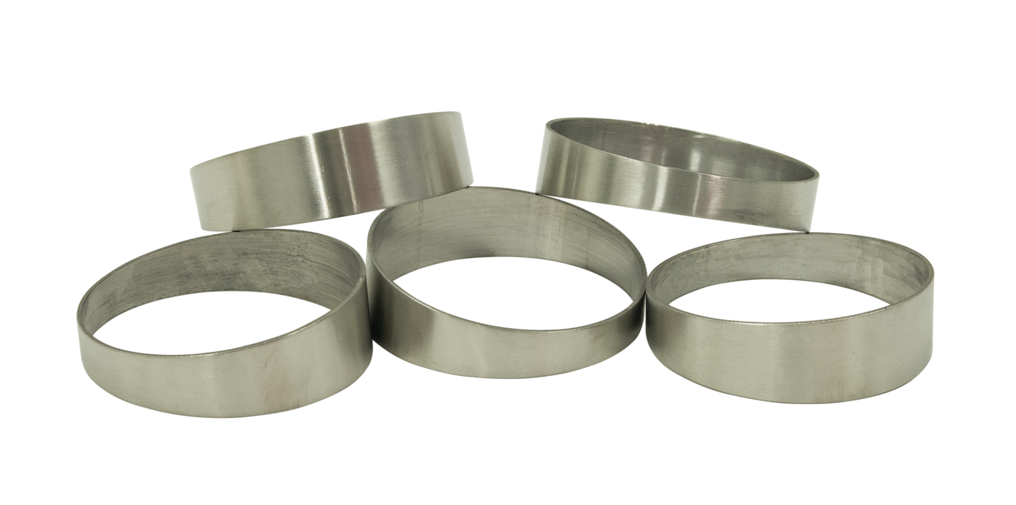 3inch Pie Cuts Brushed Stainless Steel 45' 1.5D