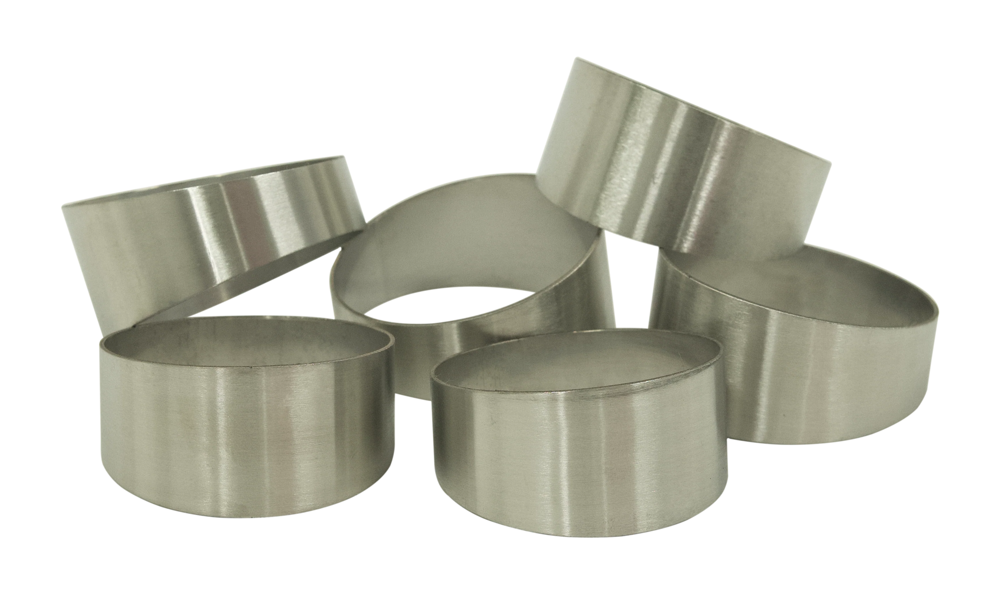 3inch Pie Cuts Brushed Stainless Steel 90' 1D