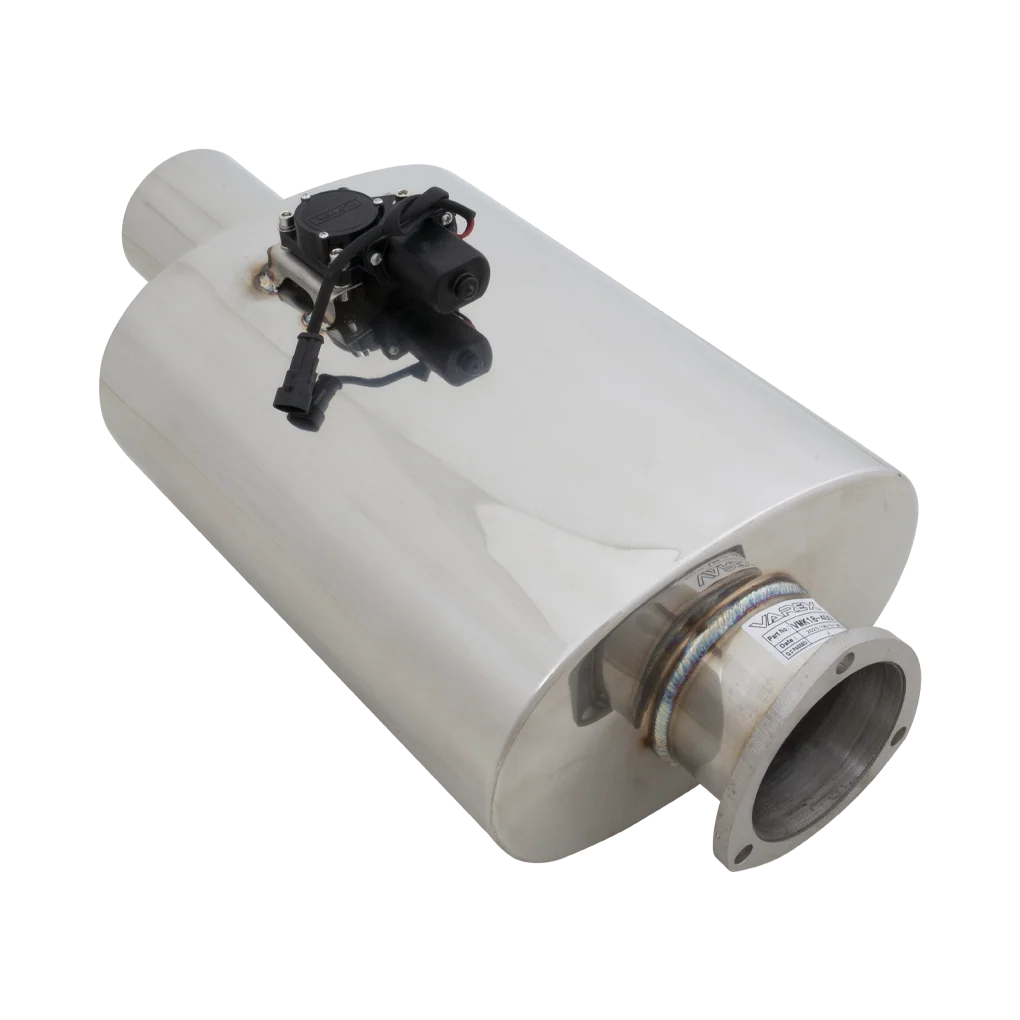 Varex Valved Oval Muffler in 4 Inch Inlet - Image 3